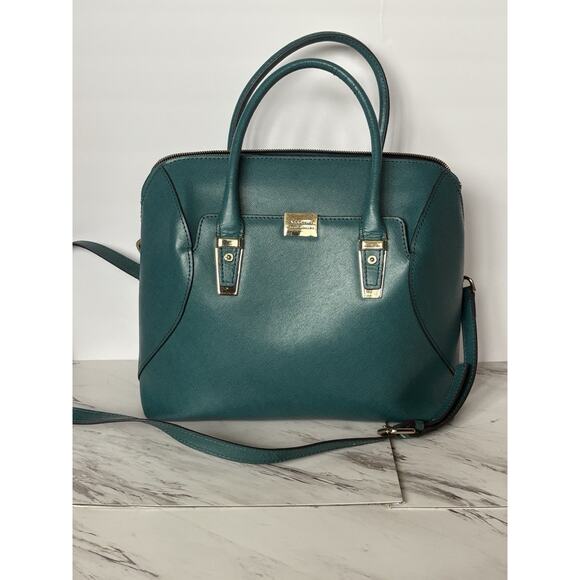 Cromia Italian Leather Handbag Purse – Peacock Luxe Designer Christmas Gift $465 - Picture 5 of 14